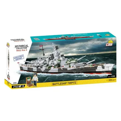 Cobi II WW Battleship Tirpitz, 1:300, 2920 k, EXECUTIVE EDITION