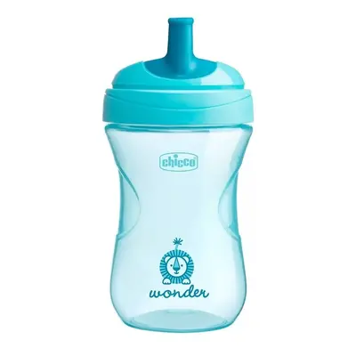 CHICCO Hrnek Advanced se slámkovým náustkem 266 ml zelený 12m+