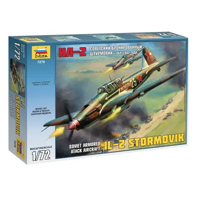 Model Kit letadlo 7279 - IL-2 Stormovik (1:72)