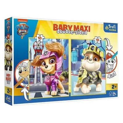 Trefl Puzzle Baby MAXI 2x10 - Paw Patrol : THE MOVIE