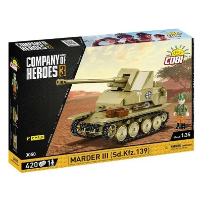 Cobi 3050 COH Marder III Sd. Kfz. 139, 1:35, 420 k, 1 f