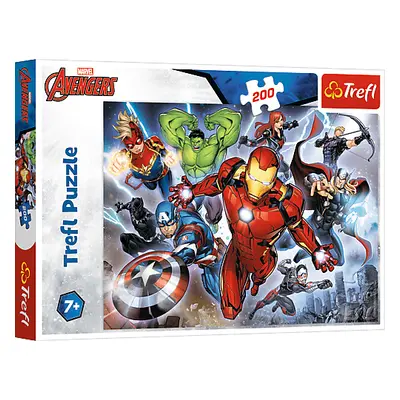 Trefl Puzzle 200 Mighty Avengers / Disney Marvel The Avengers