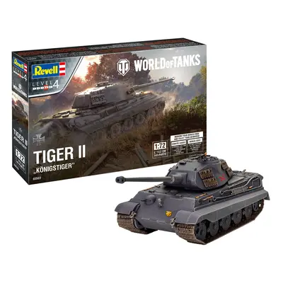 Plastic ModelKit World of Tanks 03503 - Tiger II Ausf. B "Königstiger" (1:72)