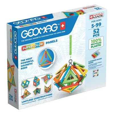 Geomag Supercolor recyklováno 52 kusů