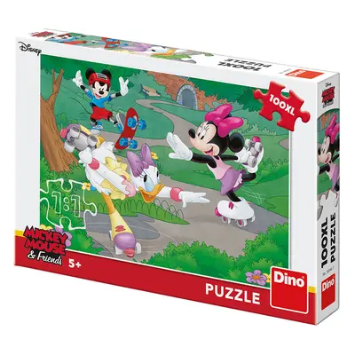 Dino Minnie sportuje 100XL Puzzle