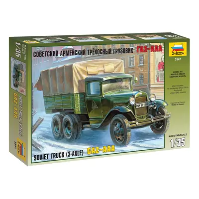 Model Kit military 3547 - GAZ-AAA Soviet Truck (3-axle) (1:35)