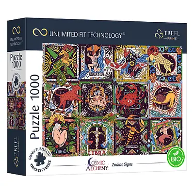 Trefl Puzzle 1000 UFT - Kosmická alchymie: Znamení zvěrokruhu