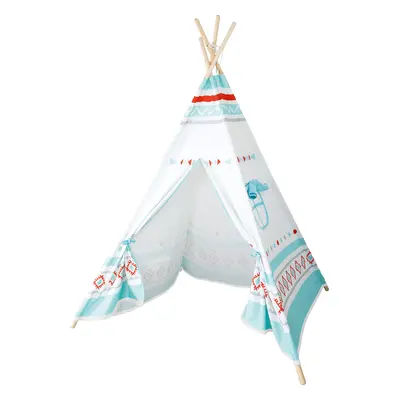 Malá noha Teepee bielomodrá