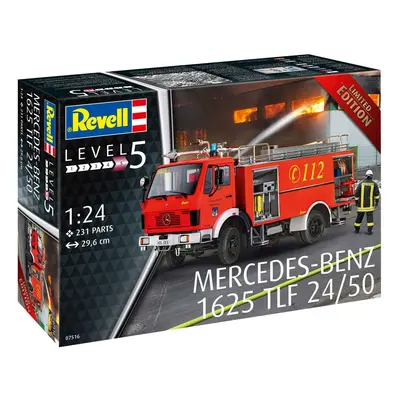 Plastic ModelKit truck 07516 - Mercedes-Benz 1625 TLF 24/50 (1:24)