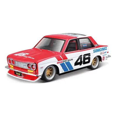 Maisto - BRE Datsun 510, červený, Tokyo Mods, 1:24