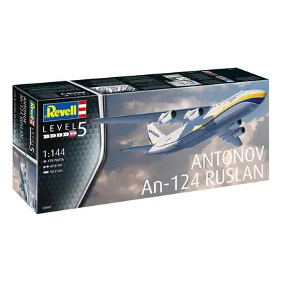 Plastic ModelKit letadlo 03807 - Antonův An-124 Ruslan (1:144)