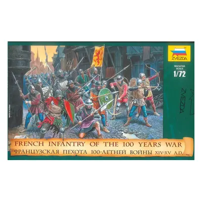 Wargames (AOB) figurky 8053 - French Infantry of the 100 Years War (1:72)