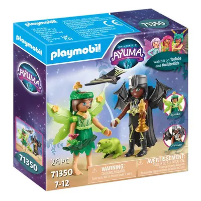 PLAYMOBIL Ayuma 71350 Forest Fairy & Bat Fairy s tajemnými zvířaty