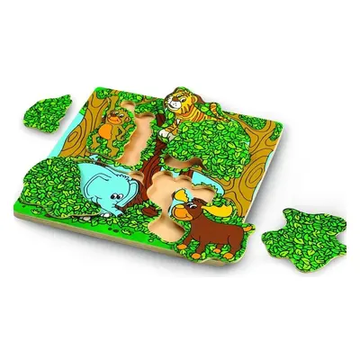 Wonderworld Dřevěné puzzle Pikabu