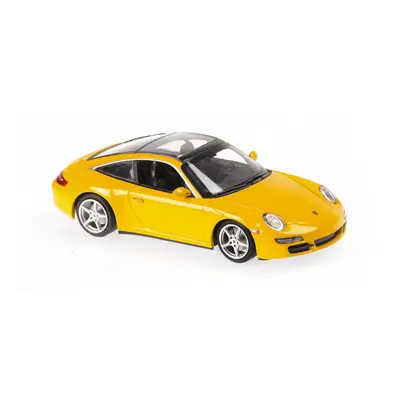 1:43 PORSCHE 911 TARGA - 2006 - YELLOW - MINICHAMPS