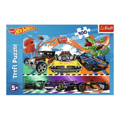 Trefl Puzzle 100 dílků - Rychlostní auta / Hot Wheels