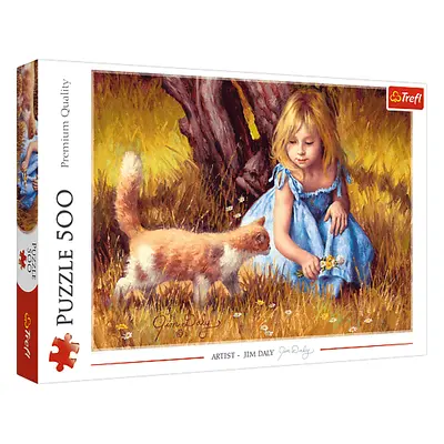 Trefl Puzzle 500 Centrum pozornosti