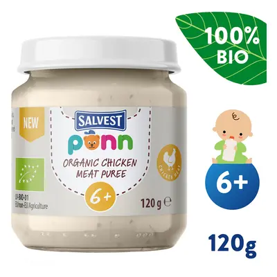 SALVEST Ponn BIO Kuřecí pyré (120 g)