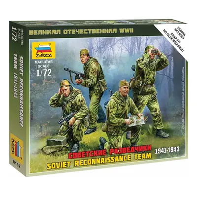 Wargames (WWII) figurky 6137 - Soviet Reconnaissance Team (1:72)