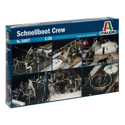 Model Kit figurky 5607 - SCHNELLBOOT CREW (1:35)