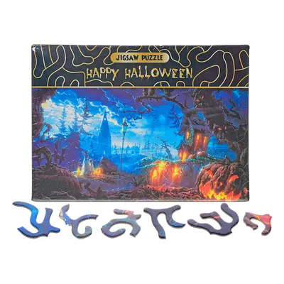 Puzzle Halloween 75x50cm 468dílků v krabičce