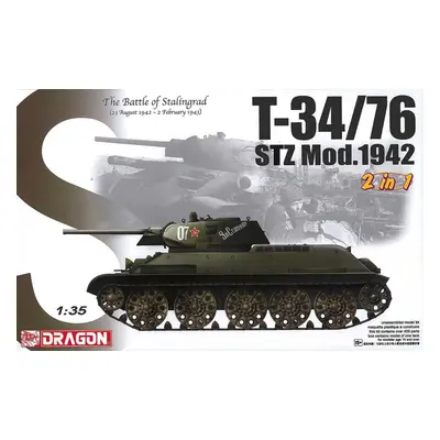 Model Kit tank 6453 - T-34/76 STZ MOD.1942 (1:35)