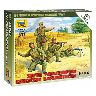 Wargames (WWII) figurky 6138 - Soviet Paratroops (1:72)