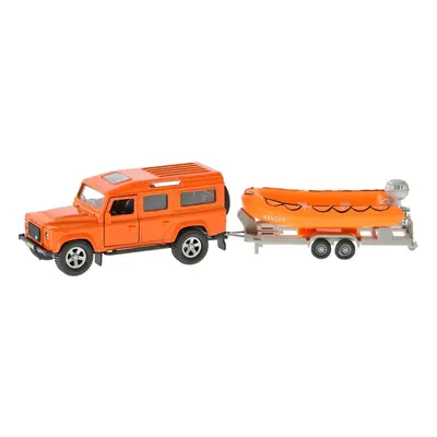 Kids Globe Traffic auto Land Rover 14cm s člunem