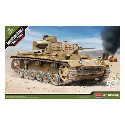 Model Kit tank 13531 - German Panzer III Ausf.J "North Africa" (1:35)