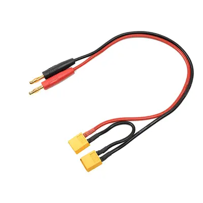 Nabíjecí kabel - XT60 přístroj sériový 14AWG 30cm