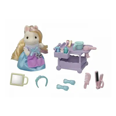 Sylvanian family Poník s vlasy v kadeřnictví