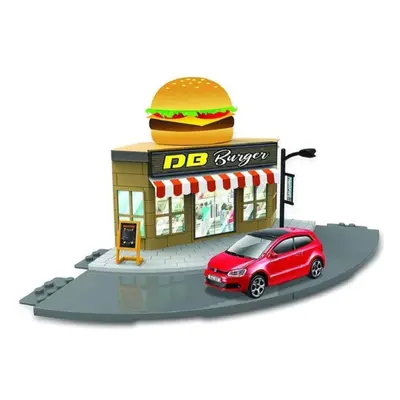 Bburago 1:43 Street Fire City Fast Food