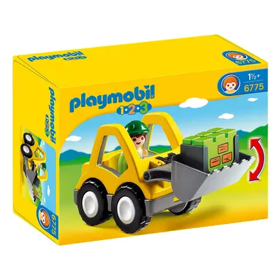 PLAYMOBIL 1.2.3 6775 Kolový nakladač