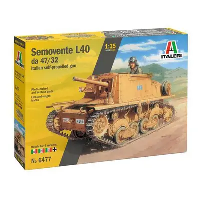 Model Kit military 6477 - Semovente L40 da 47/32 (1:35)