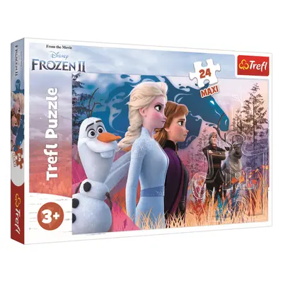 Trefl Puzzle 24 Maxi Kouzelný výlet Disney Frozen 2