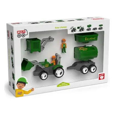 MultiGO Farm set - figurky Igráčků farmářů s traktorem