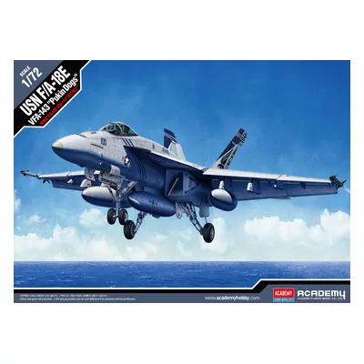 Model Kit letadlo 12547 - USN F / A-18E VFA-143 "PUKIN DOGS" (1:72)