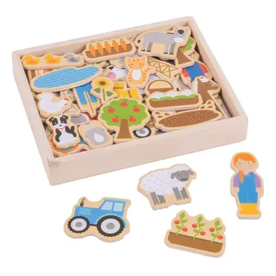 Bigjigs Toys Magnetky farma