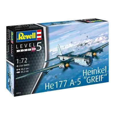 Plastic modelky letadlo 03913 - Heinkel He177 A-5 Greif (1:72)