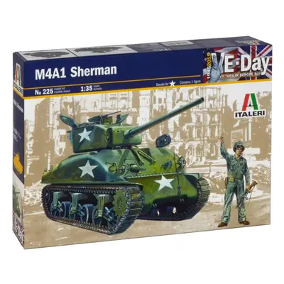 Model Kit tank 0225 - M4 A1 SHERMAN (1:35)