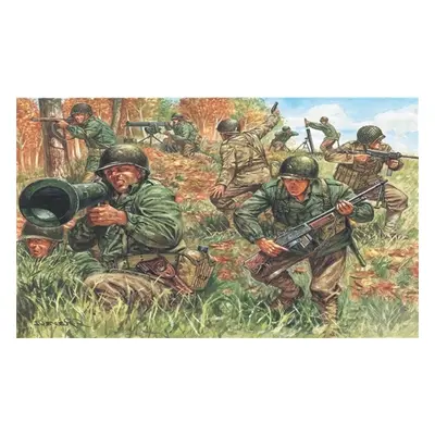 Model Kit figurky 6046 - WWII - AMERICAN Infantry (1:72)