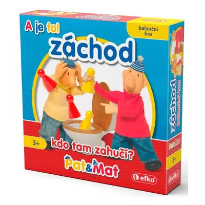 Pat a Mat záchod - balanční rodinná hra