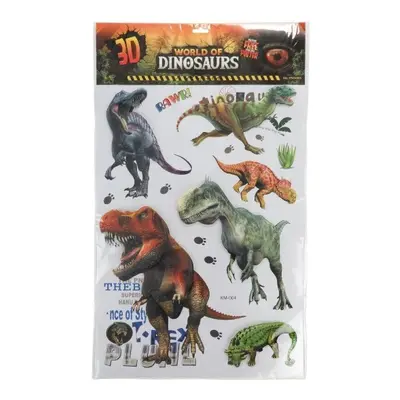 Samolepky na zeď dinosaurus XXL 3D