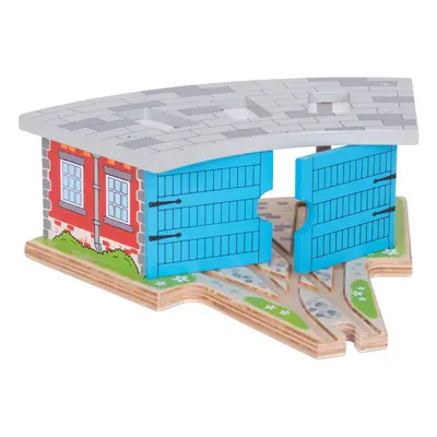 Bigjigs Rail Trojité depo s branou