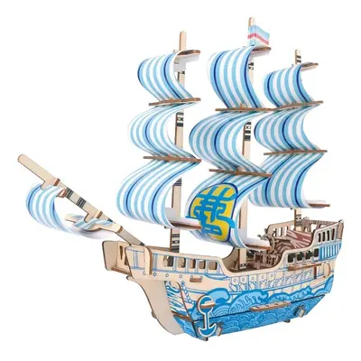 Woodcraft Dřevěné 3D puzzle Loď ze snu