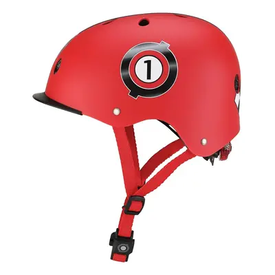 Globber Dětská přilba Elite New Red Racing XS/S (48-53 cm)