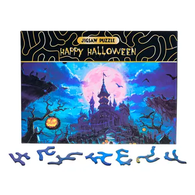 Puzzle Halloween 75x50cm 468dílků