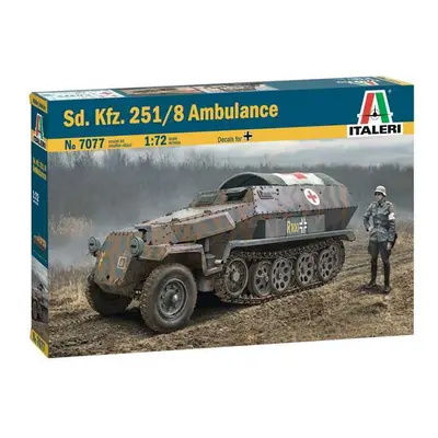 Model Kit military 7077 - Sd.Kfz. 251/8 Ambulance (1:72)