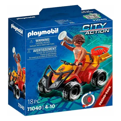 PLAYMOBIL City Action 71040 Záchranářská rychlostní čtyřkolka