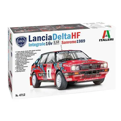 Model Kit auto 4712 - Lancia Delta HF Integrale Sanremo 1989 (1:12)